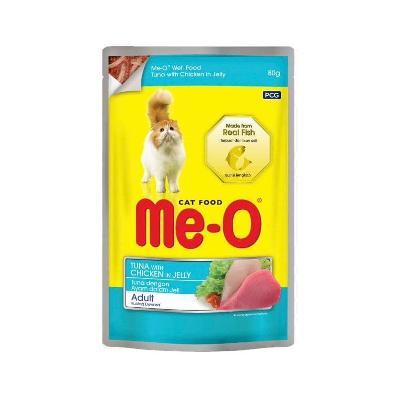 Pate Cho Mèo Me-O Wet Giàu Dinh Dưỡng 80g