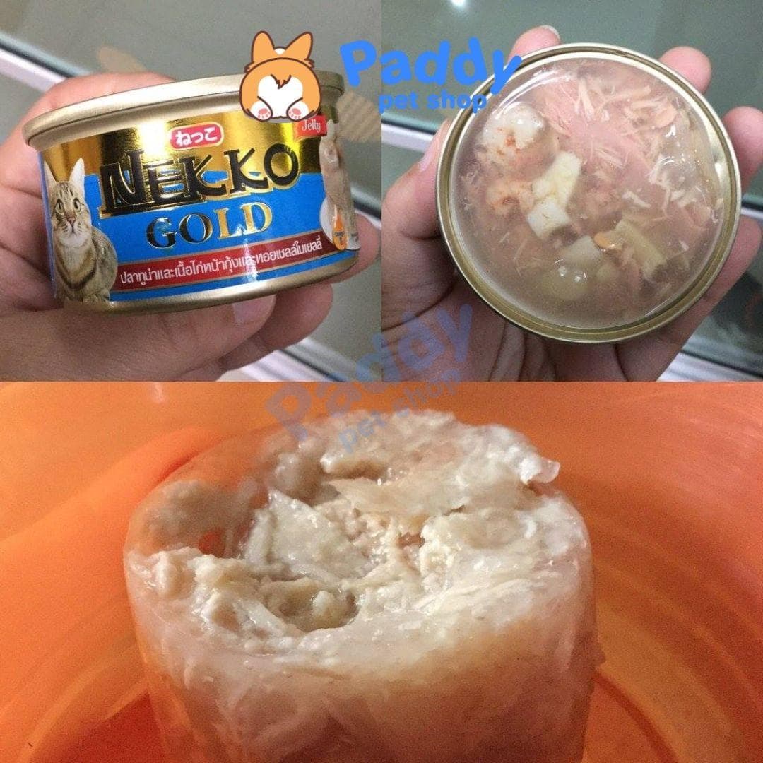 Pate Cho Mèo Nekko Gold – Lon 85g