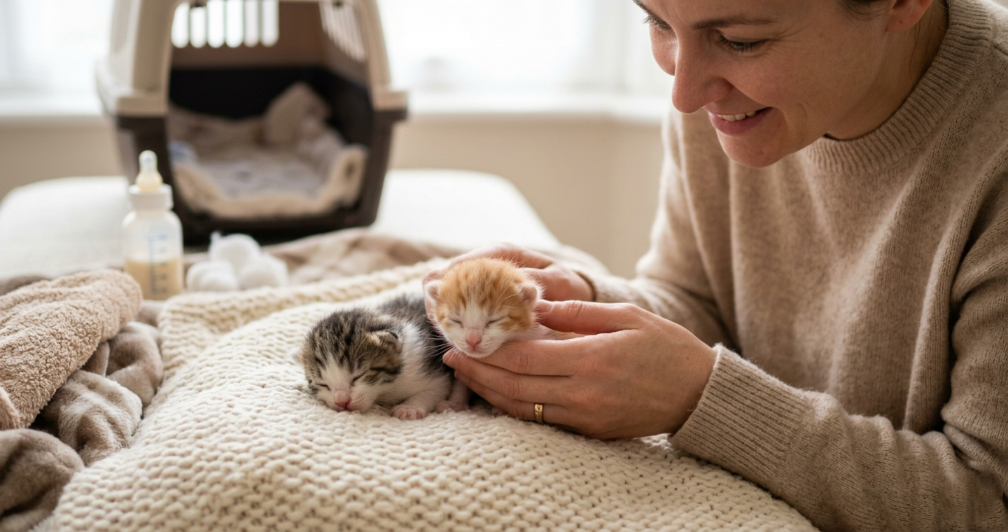 Hướng dẫn cách chăm sóc mèo con sơ sinh và lịch chăm bé mỗi ngày