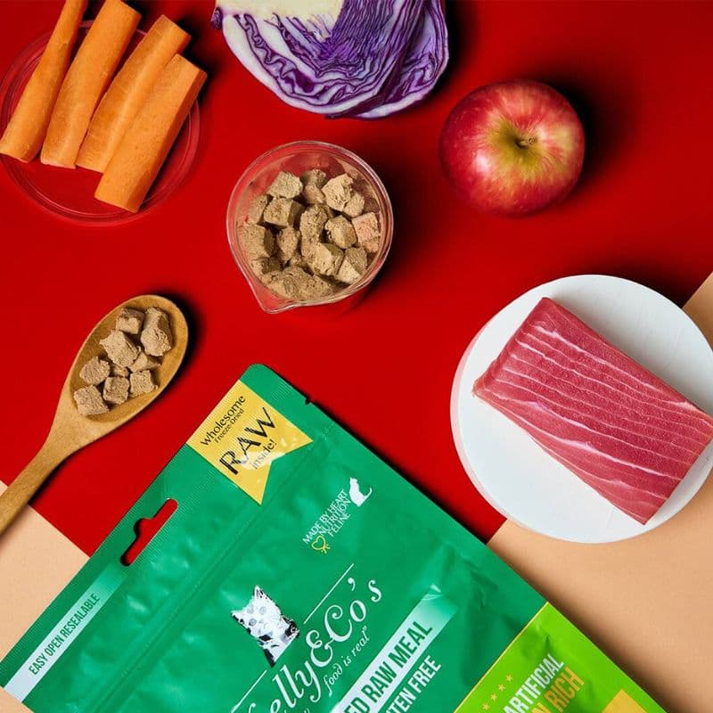 Bánh Thưởng Cho Mèo Thịt Sấy Kelly & Co’s Freeze Dried Raw Dinner