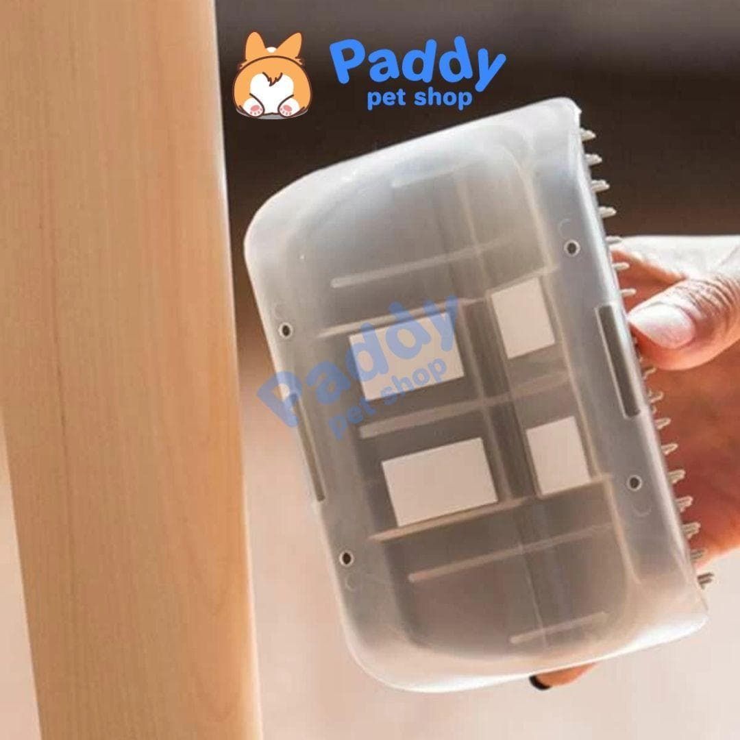 Lược Cố Định Cho Mèo Tự Chải Lông Chứa Cỏ Mèo
