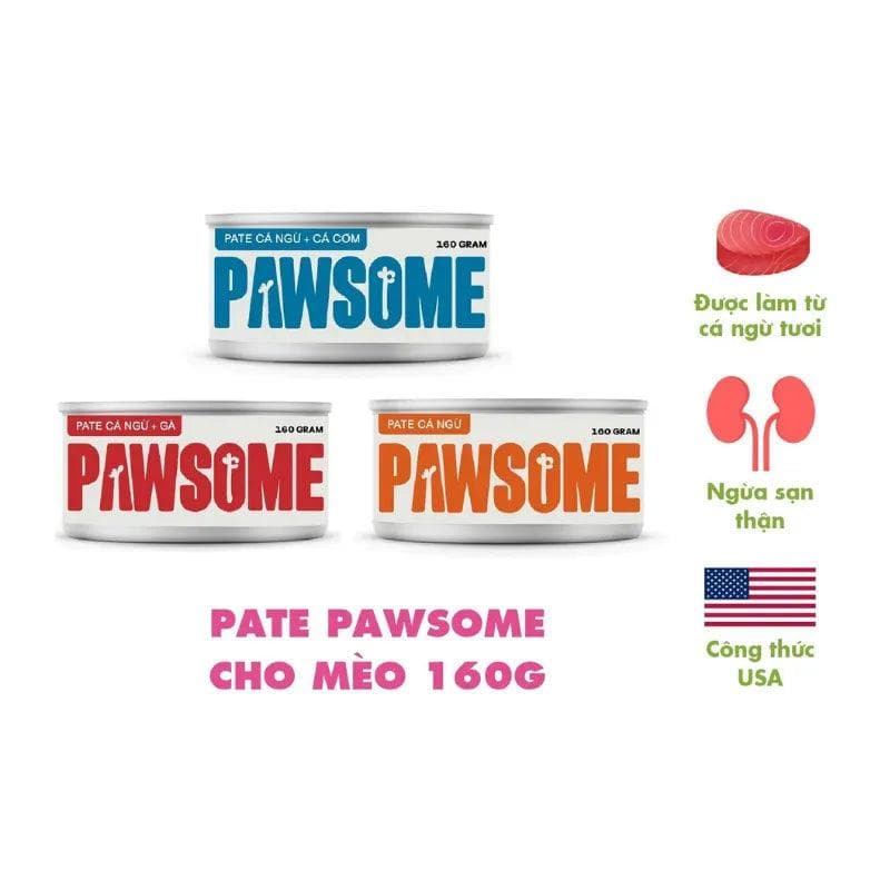 Pate Mèo Mọi Lứa Tuổi Pawsome 160g