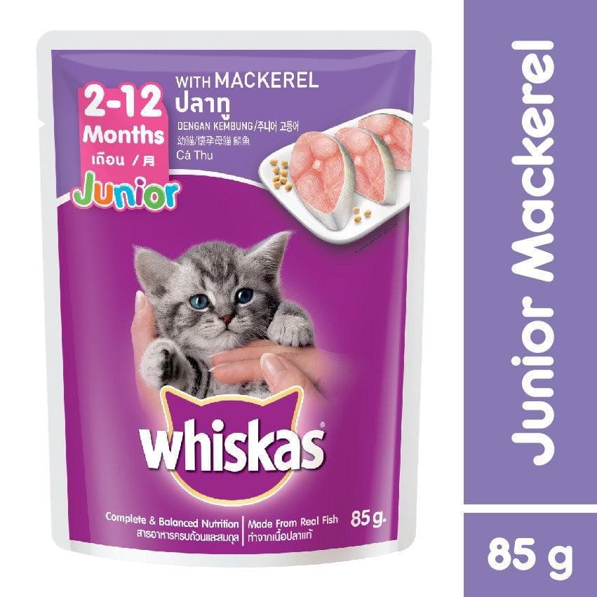 Pate Whiskas Junior Cho Mèo Con 80g